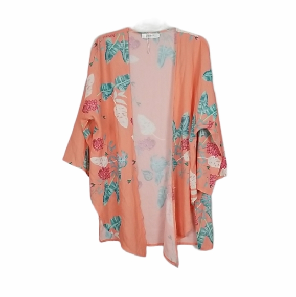 Lacozy Other - Lacozy Tropical Floral Kimono LG